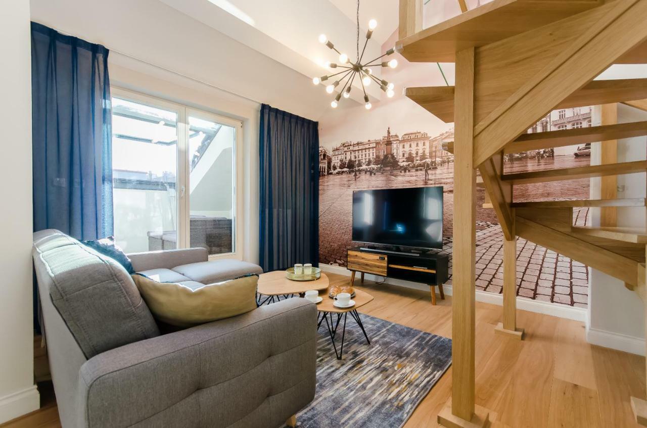 Kazimierz Penthouse With Private Terrace Apartment Krakow Exterior photo